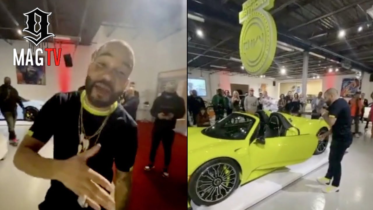 DJ Envy Unveils His 1.8 Million Porsche 918 Spyder BDay Gift! 🚗 YouTube