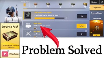 How to enable watch video option in Pubg mobile lite ?