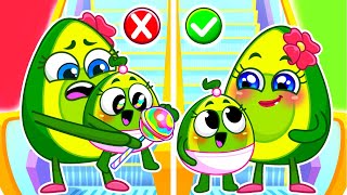 Take the Escalator 🐣✨ Learn Safety Rules and Good Habits for Kids 🥑