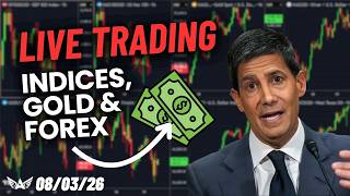 LIVE Trading Manufacturing PMI Gold, Nasdaq, Forex | A1 Trading Show