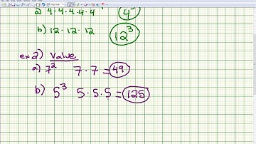 Chapter 1 Lesson 2 Powers and Exponents