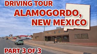 Desert Streets of Alamogordo | Driving Tour [4k]