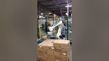 Yaskawa motoman robot palletizing