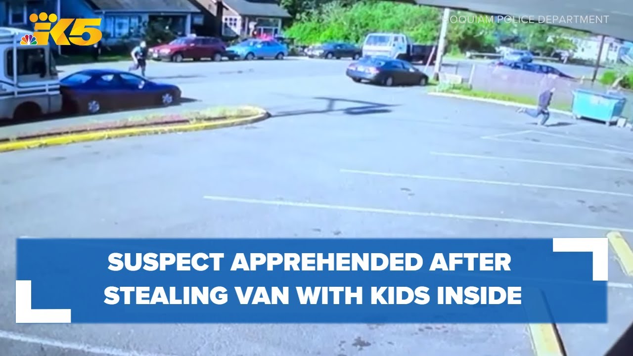 Man in custody after reportedly stealing vehicle with children inside ...