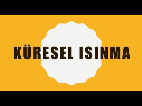 KÜRESEL ISINMA - ÖDEV - SUNUM