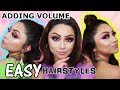 3 EASY HAIRSTYLES WITH VOLUME FT. ION HAIR PRODUCTS