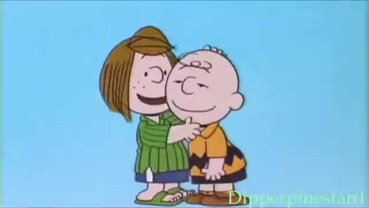 Lucy x Schroder, Charlie Brown x Peppermint Patty, Charlie brown, Say goody...