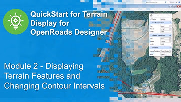 Module 2 - Displaying Terrain Features and Changing Contour Intervals