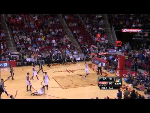 Jeremy Lin 38 points | Rockets vs. Spurs Full Highlights | 12.10.2012 | HD 林書豪 火箭vs馬刺