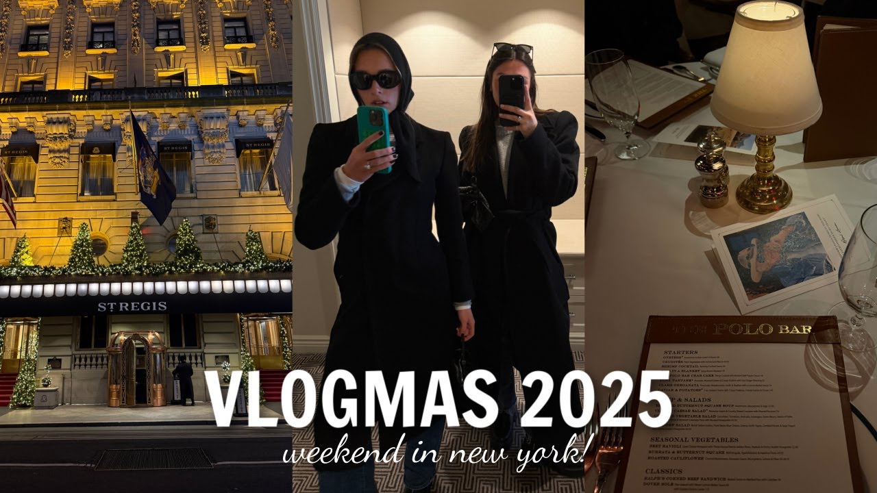 Выходные с сестрой в Нью-Йорке! Шопинг, ужин с друзьями, поло-бар и т.д.