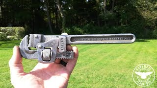 1916 Trimont Pipe Wrench Restoration Restore Old Trimont Spud Wrench