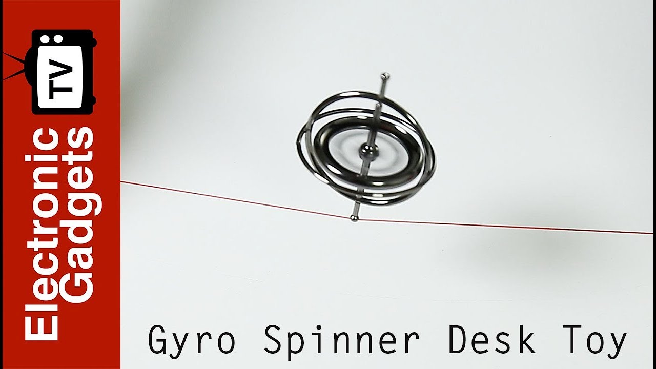 Gyro Spinner Desk Toy - Zinc Alloy Body 