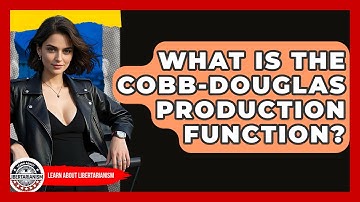 What Is The Cobb-Douglas Production Function? - Learn About Libertarianism