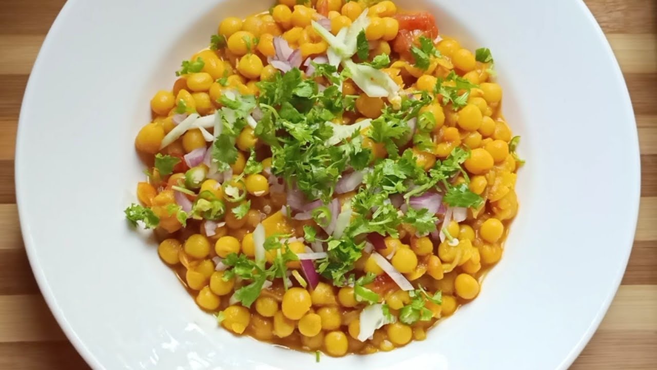 Yellow Peas Recipe Kolkata Street Food Ghugni Recipe With Special