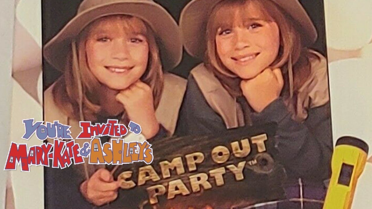 You Re Invited To Mary Kate And Ashley S Camp Out Party Olsens