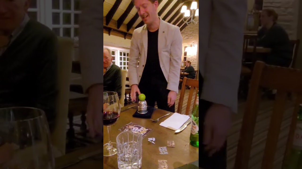 Wedding Magician Bedfordshire | Chris Garside Magic | www.BedfordMagic.co.uk Cup & Ball Magic Trick