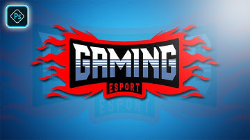 Create Esports Gaming Text Logo | Gaming Text Logo Photoshop CC Tutorial