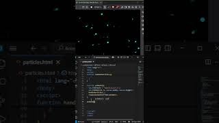 Fondo Animado de Partículas en HTML, CSS y JavaScript | Efecto Visual Increíble
