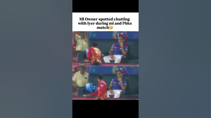 Akash Ambani Wants a Word with Iyer 👀 | PBKS vs MI Intense Moment! 🔥 #shortsfeed #mivspbks .