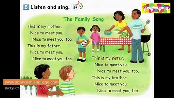 Let’s Go 1 Unit 4 (Song: The Family Song)