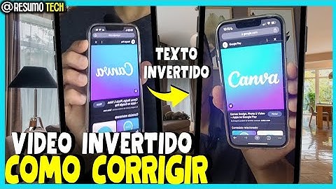 VIDEO INVERTIDO: Câmera Frontal Com Texto Invertido! RESOLVIDO😍