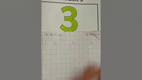 Write Number 3 | 3 Number #yt #ytshorts #youtubevideo #youtube #shortsfeed #shortvideo #shorts 
