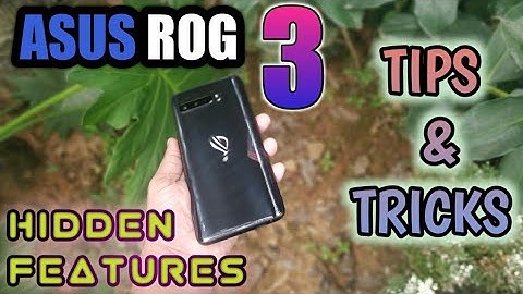 ASUS ROG 3 :: Tips and tricks | multi window, gallery, camera, hide and lock apps, themes,navigation