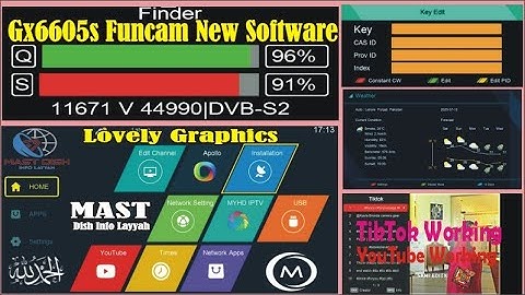 Gx6605s Funcam Zoom Signal New Software 2025 #funcam #gx6605sfuncam #tiktok #youtube #weather