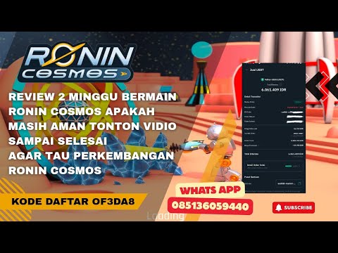 Review 2 minggu bermain apakah masih aman di ronin cosmos #ronincosmos #gameronincosmos 