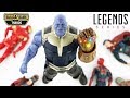 Thanos BAF - Montagem e Review - Marvel Legends Vingadores Guerra Infinita - boneco