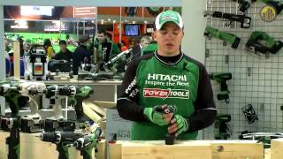 Аккумуляторная дрель-шуруповерт HITACHI DS10DFL