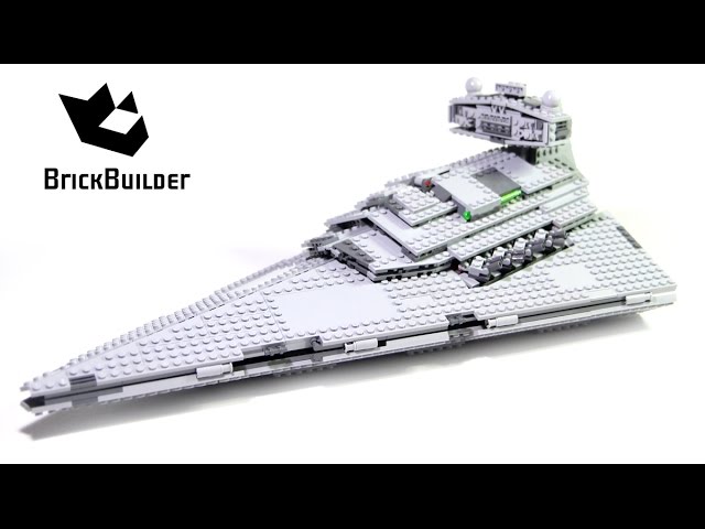 Lego Star 75055 Imperial Star Destroyer - Lego Speed Build - YouTube