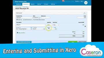 Entering and Submitting Expense Claims In Xero
