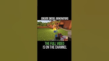 Create Diesel Generators mod. Tutorial 1.18.2-1.20.1 (minecraft java)