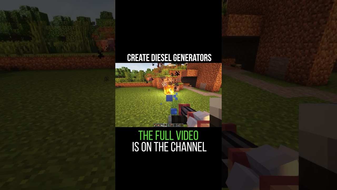 Create Diesel Generators mod. Tutorial 1.18.2-1.20.1 (minecraft java)