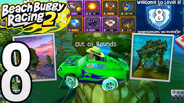 Beach Buggy Racing 2 - Paradise And Misty Marsh Unlocked - Level 8 Game Play - Part 8
