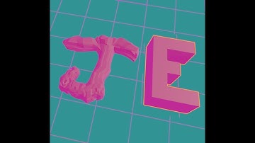 Chewing Bubble Gum 3D animation