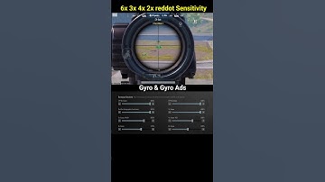 😱 BGMI Scope Setting 2x 3x 4x 6x 8x | New Best Sensitivity Settings | No Recoil #shorts #bgmi #viral