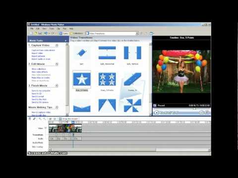 Windows Movie Maker: Part 2 Transitions and Effects