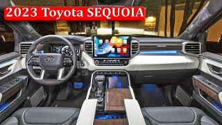 2023 Toyota Sequoia Interior All trims & Features 2023 Toyota Sequoia Interior Design Features