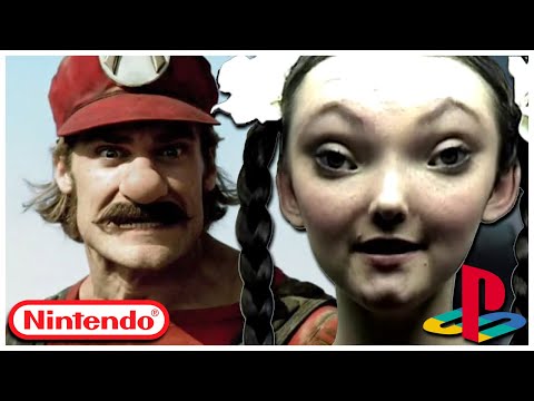 8 STRANGEST VIDEO GAME COMMERCIALS | TOP