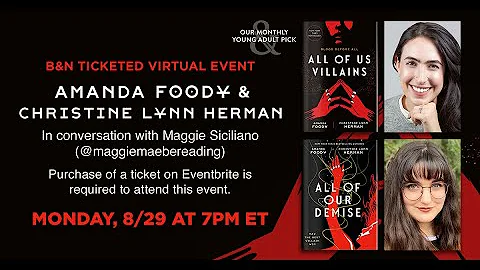 #BNEvents: Amanda Foody & Christine Lynn Herman (A...