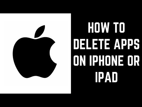 How to Delete Apps on iPhone or iPad - YouTube