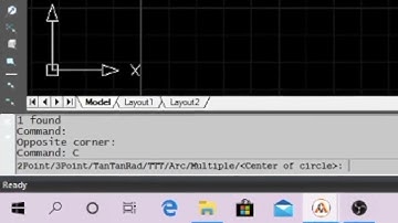 ActCAD-Draw menu Circle 2