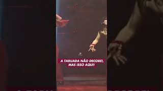 A tabuada não decorei, mas as músicas do Rouge sempre em dia!