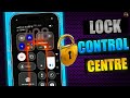 Lock Control Centre - How to Disable Control Centre from iPhone Lock Screen?