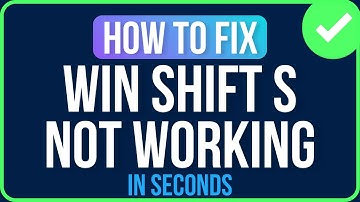 WINDOWS SHIFT S NOT WORKING [FIXED] | Windows Shift S Not Working for Screenshot Problem
