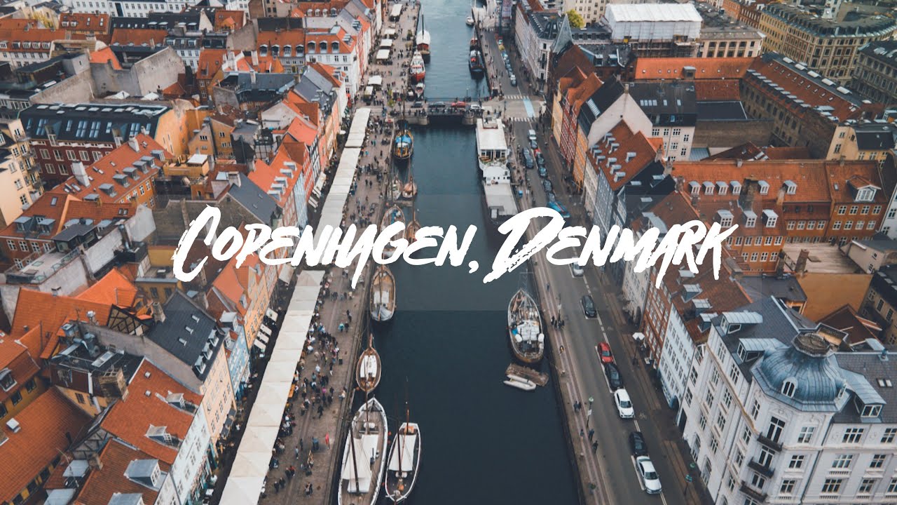 COPENHAGEN Denmark by Drone in - DJI Mavic Air 2 - YouTube