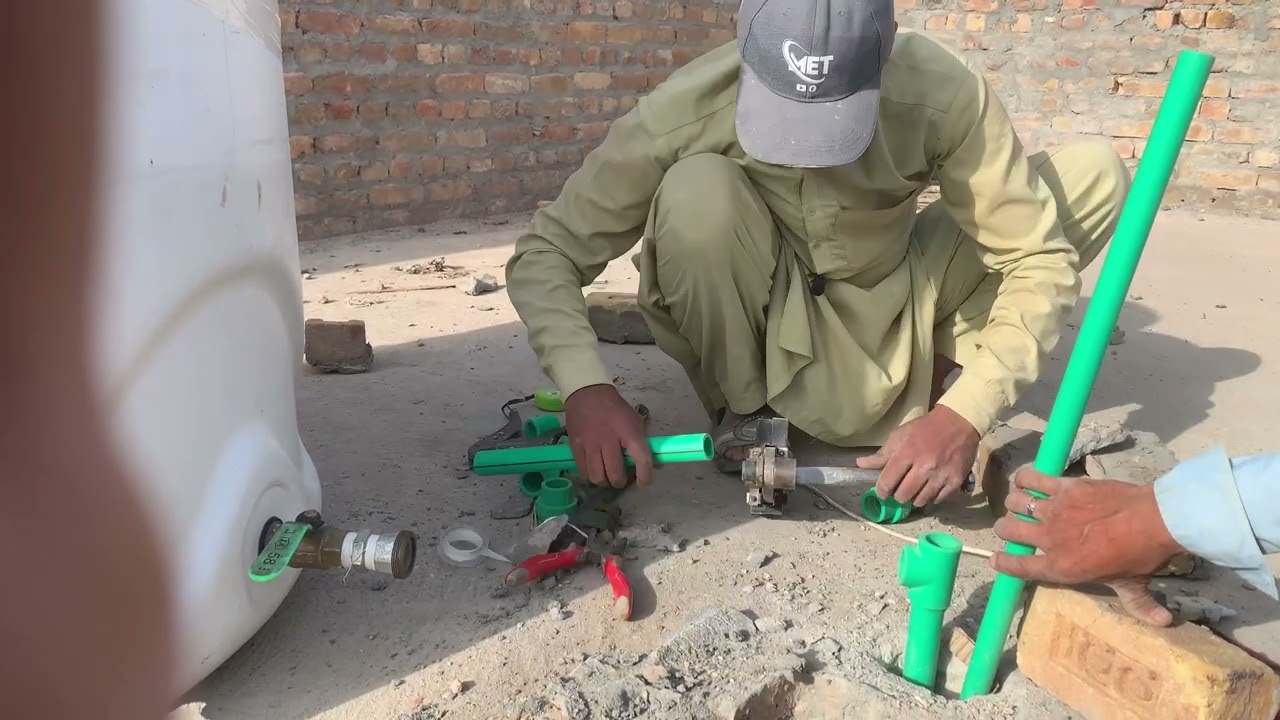 How to install new water tank in Ppr fitting || water tank installation step by step urdu Hindi