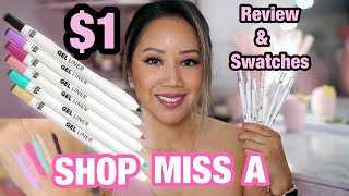 Shop Miss A Aoa Studio Gel Eyeliner Review & Swatches - Are They Worth It? Shop Miss A Gel Eyeliners